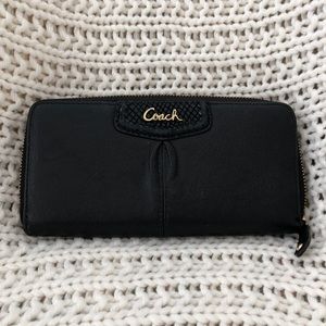 Black Coach wallet